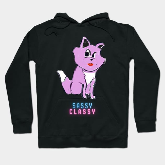 Sassy but Classy Hoodie by Mermaid Cosmetics